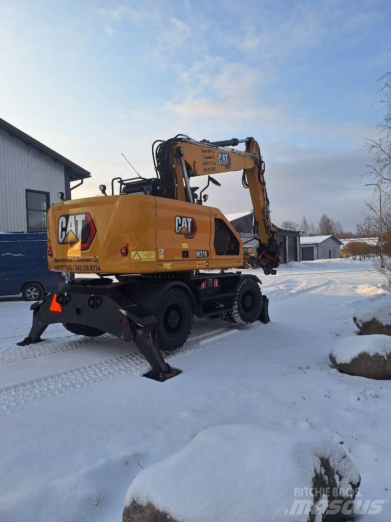 CAT M 318 Ratasekskavaatorid
