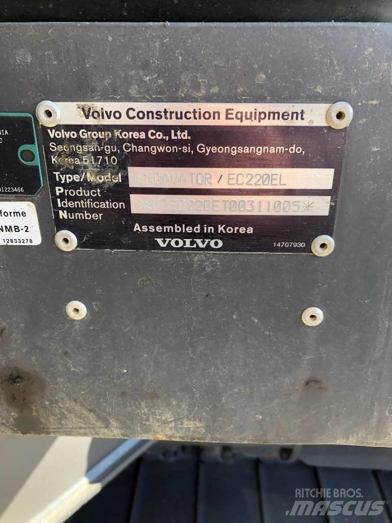 Volvo EC 220 EL Väikeekskavaatorid 7t-12t
