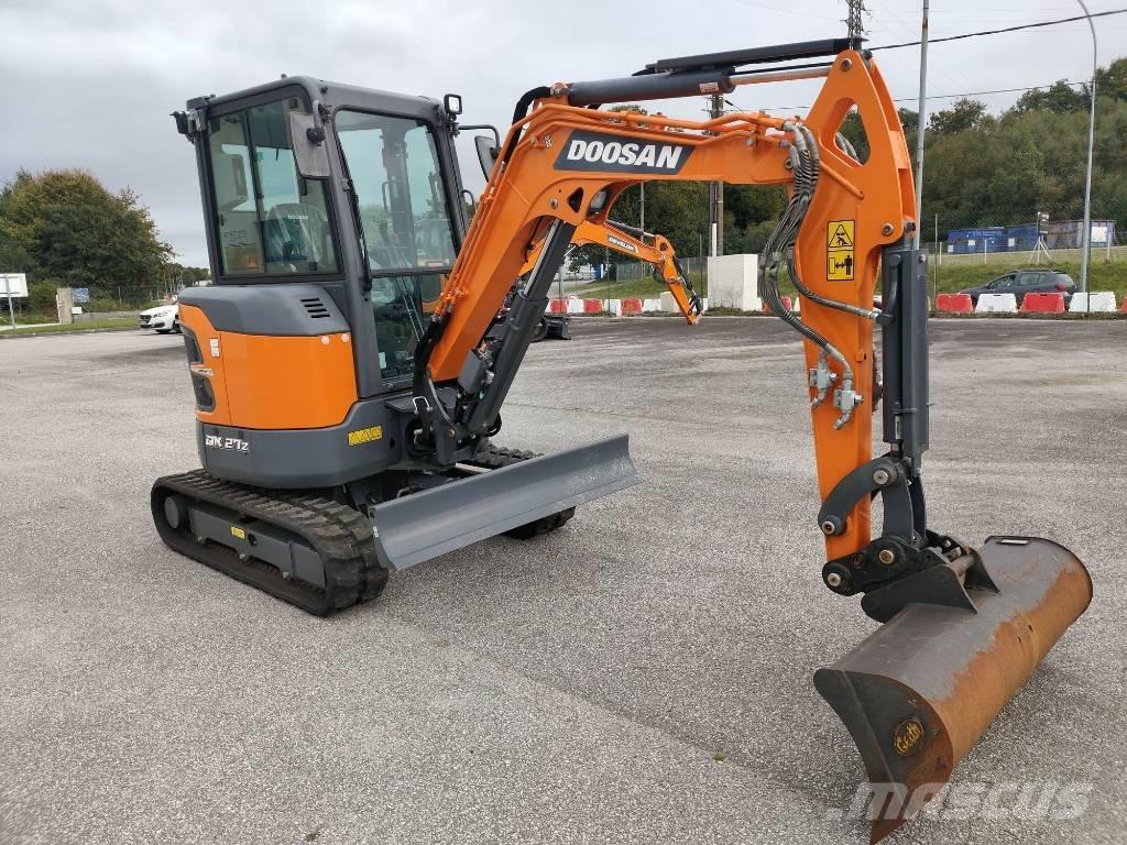Doosan DX 27 Z Miniekskavaatorid < 7 t