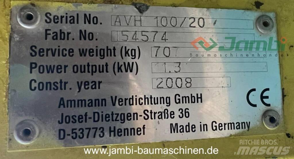 Ammann AVH 100-20 Vibraatorid