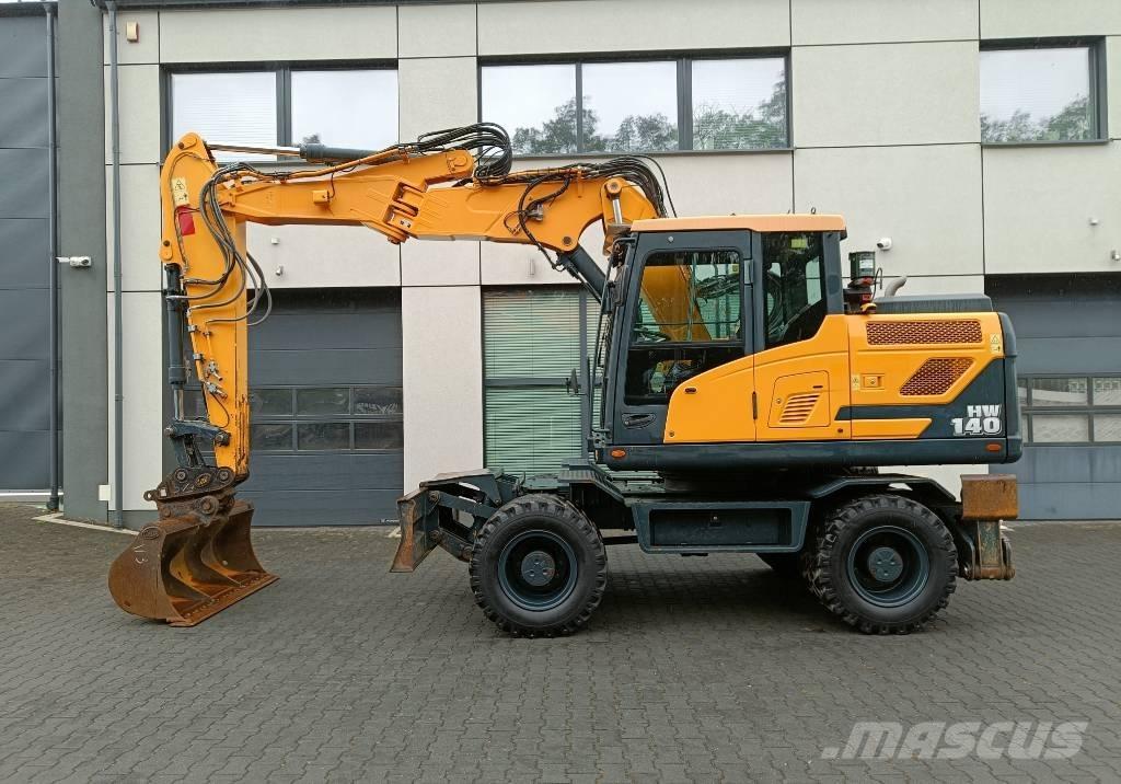 Hyundai HW140 Ratasekskavaatorid