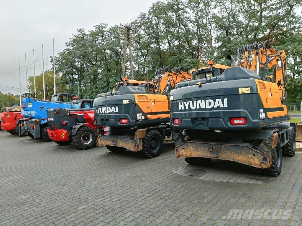 Hyundai HW140 Ratasekskavaatorid