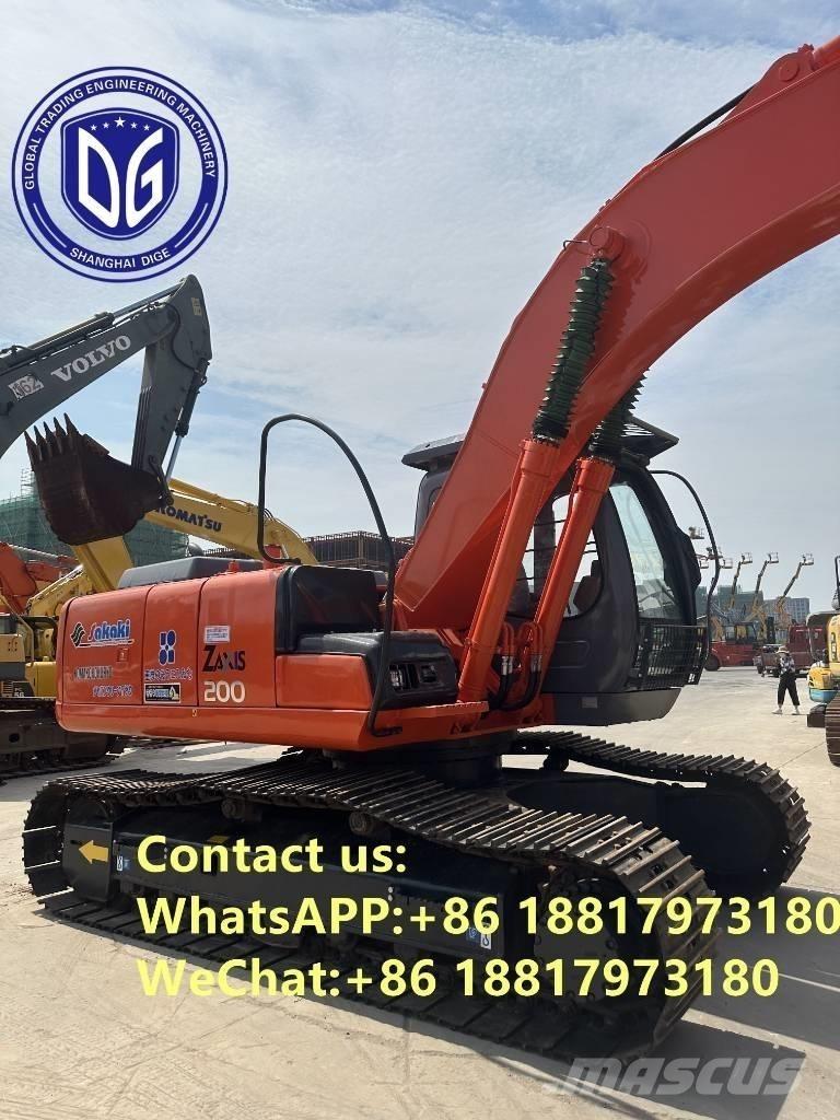 Hitachi ZX 200-6 Roomikekskavaatorid