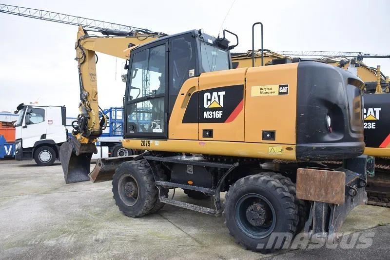 CAT M316F Ratasekskavaatorid
