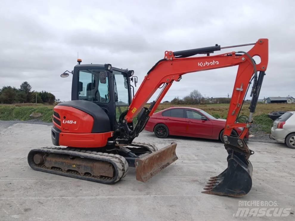 Kubota U 48-4 Miniekskavaatorid < 7 t