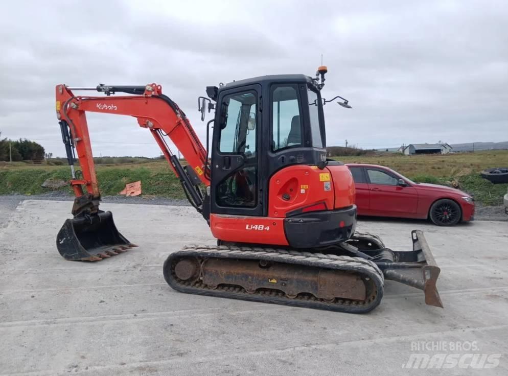 Kubota U 48-4 Miniekskavaatorid < 7 t