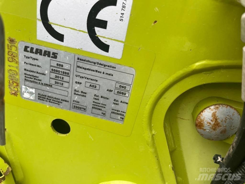 CLAAS Orbis 750 AC Silo- ja heinavarumise tehnika tarvikud