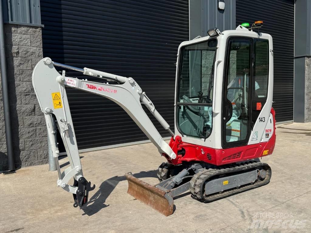 Takeuchi TB 216 Miniekskavaatorid < 7 t