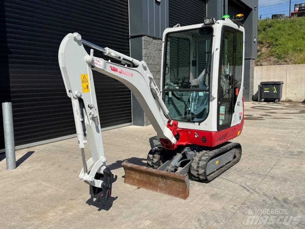 Takeuchi TB 216 Miniekskavaatorid < 7 t