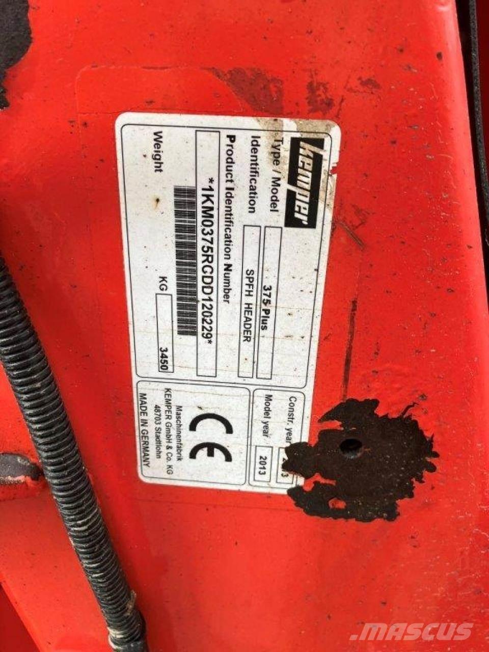Kemper 375 Lisavarustus ja komponendid