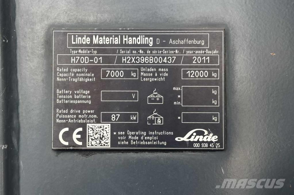 Linde H70D-01 Diiseltõstukid