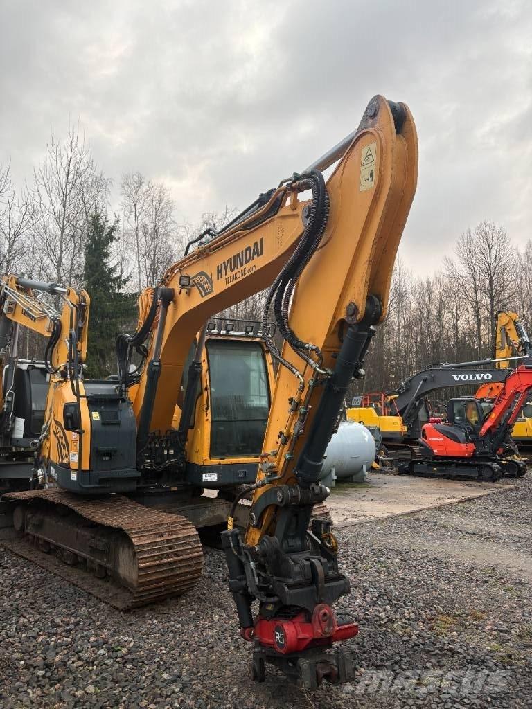 Hyundai HX 145 LCR Roomikekskavaatorid