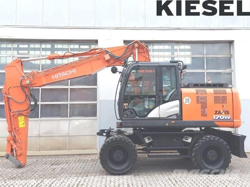 Hitachi ZX 170 W-6 Ratasekskavaatorid