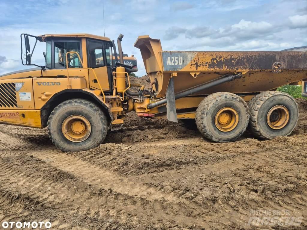 Volvo A 25 D Liigendraamiga pinnaseveokid