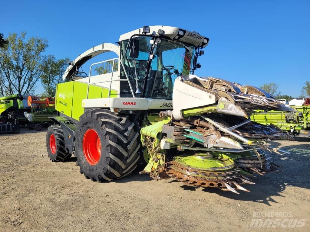 CLAAS Jaguar 870 Silokombainid