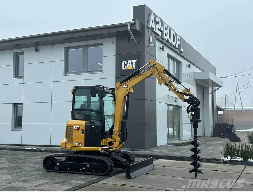 CAT 302.7 CR Miniekskavaatorid < 7 t