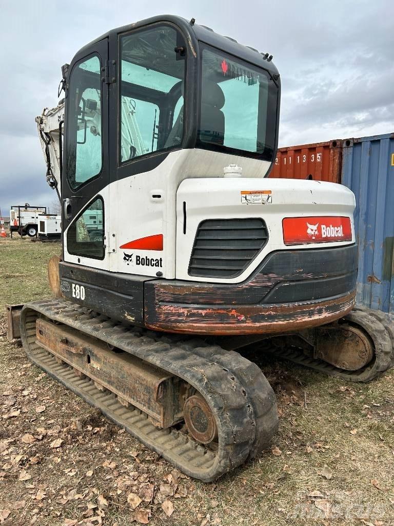 Bobcat E 80 Roomikekskavaatorid