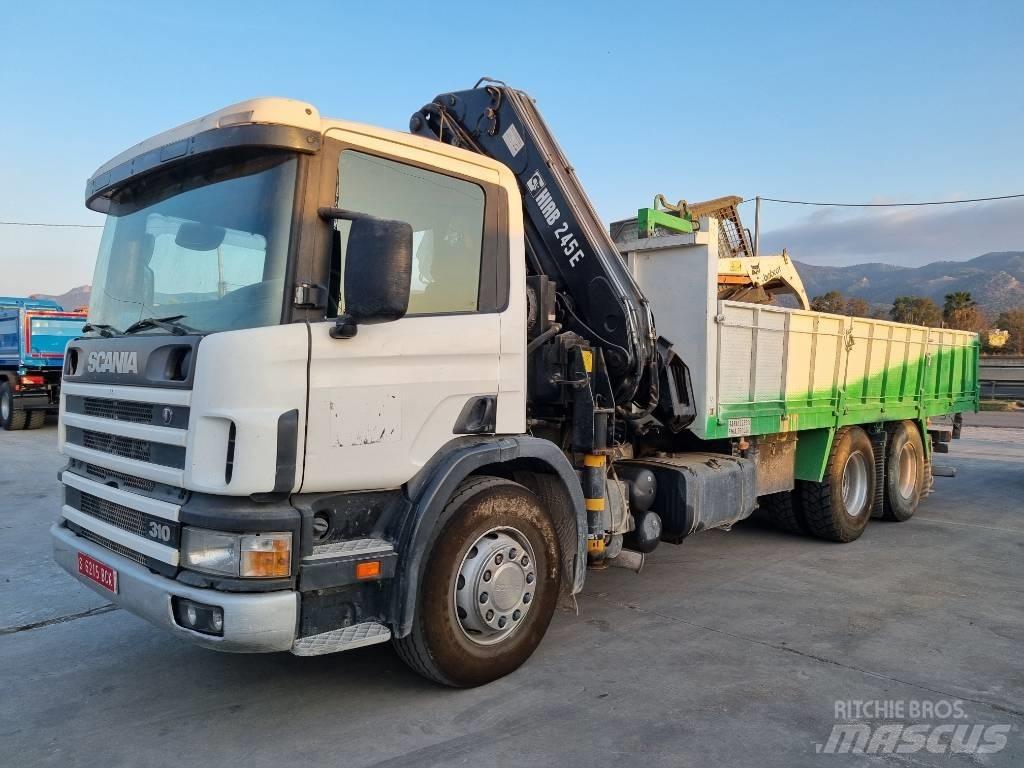 Scania P 94 GB Kraanaga veokid