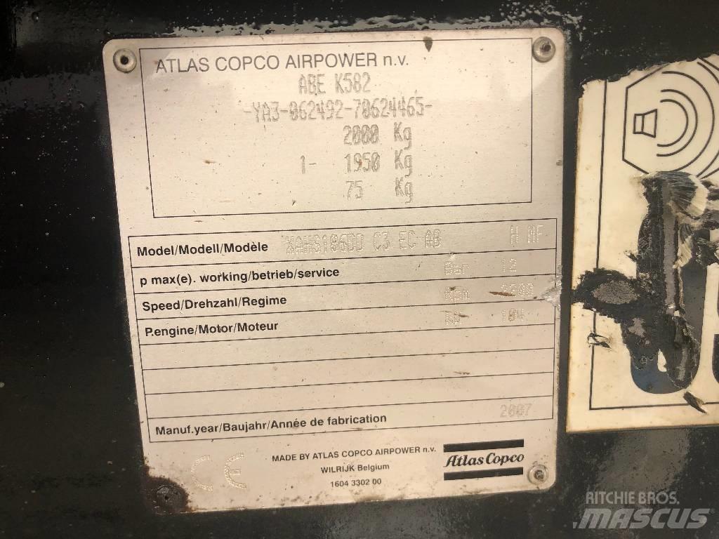 Atlas Copco XAHS 186 Kompressorid