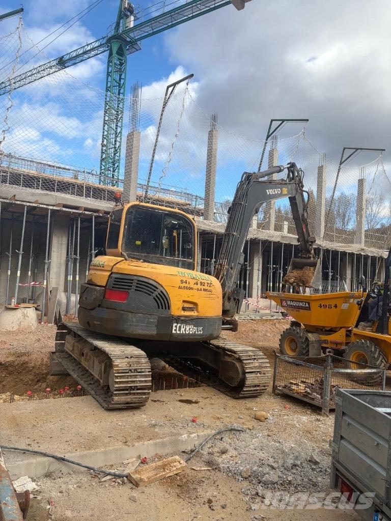 Volvo ECR 88 PLUS Väikeekskavaatorid 7t-12t