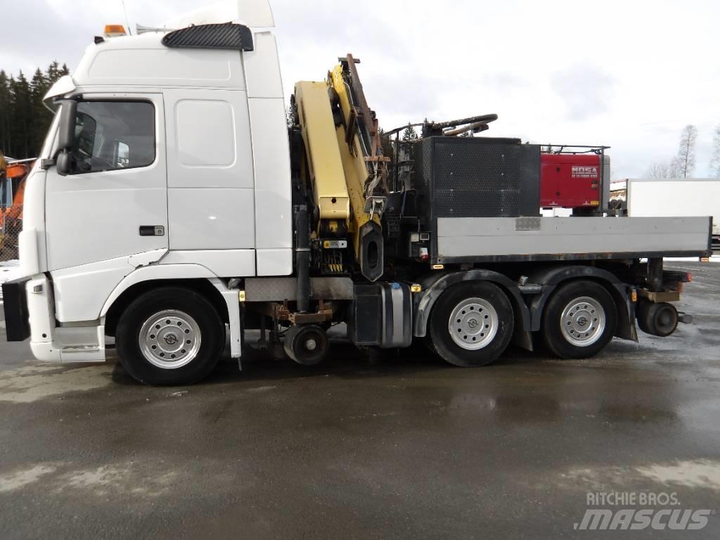 Volvo FH 13 6x2 Kraanaga veokid