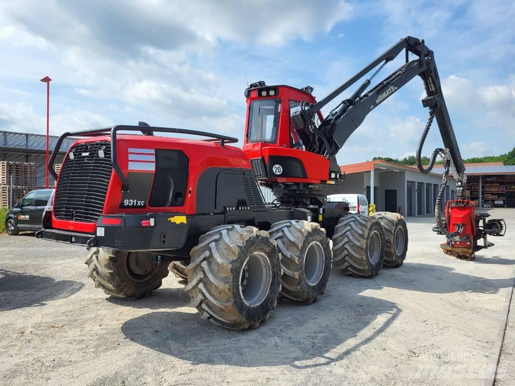 Komatsu 931 XC Harvesterid
