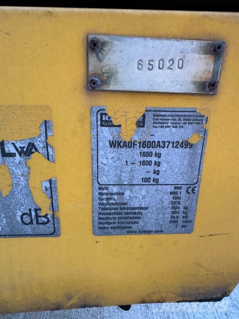 Kaeser M 80 Kompressorid