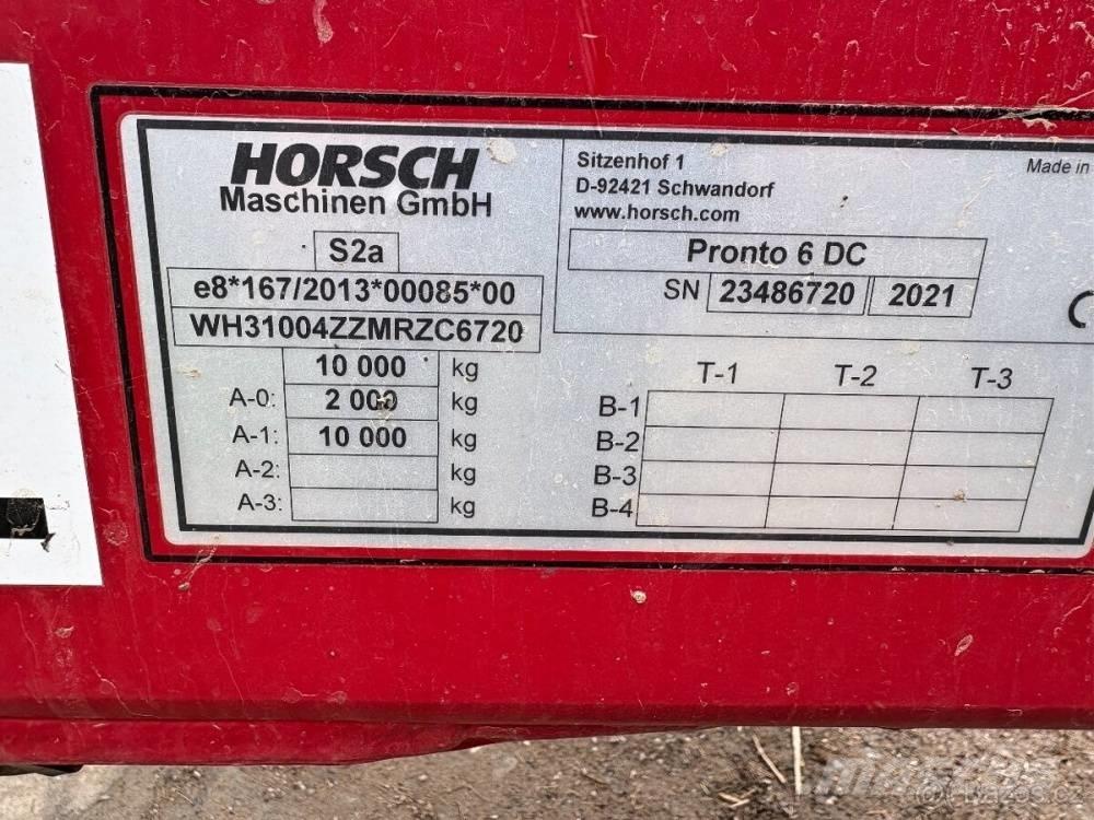 Horsch Pronto 6 DC Külvik-äkked