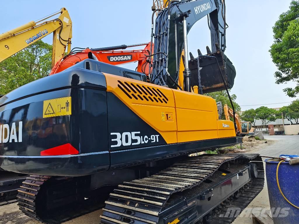 Hyundai R305LC-9T Roomikekskavaatorid