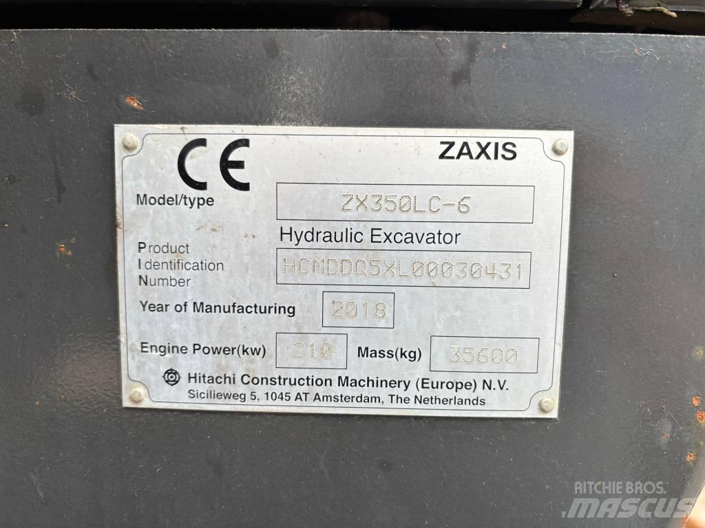 Hitachi ZX 350 LC-6 Roomikekskavaatorid