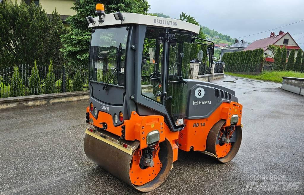 Hamm hd 14 vo Tandemrullid