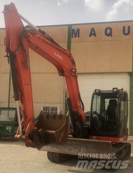 Kubota KX080-4 Väikeekskavaatorid 7t-12t