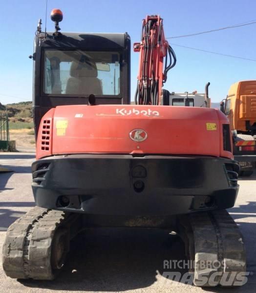 Kubota KX080-4 Väikeekskavaatorid 7t-12t