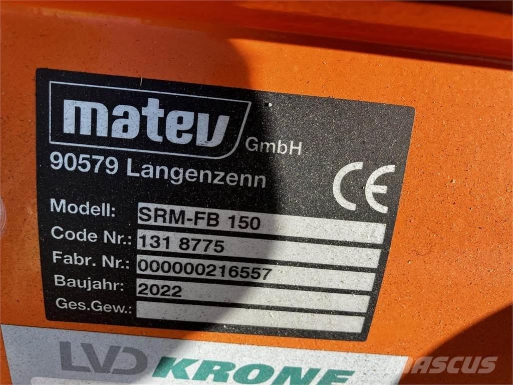 Matev SRM-FB 150 Frontaallaadurite tarvikud
