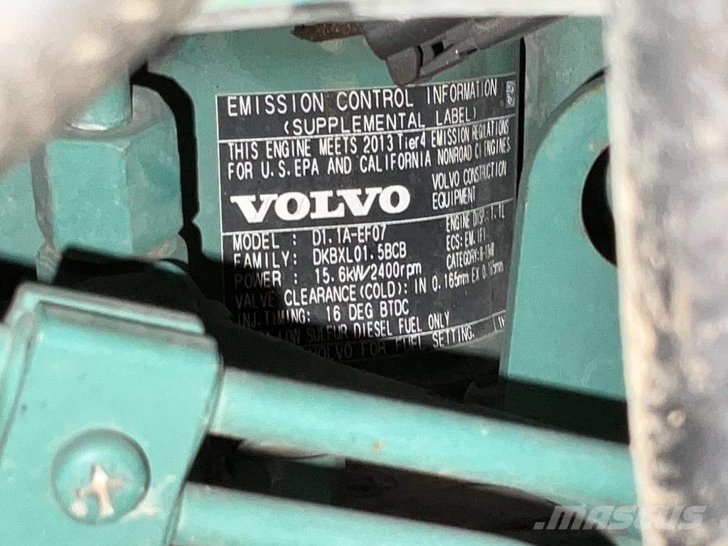 Volvo ECR 25 D Miniekskavaatorid < 7 t