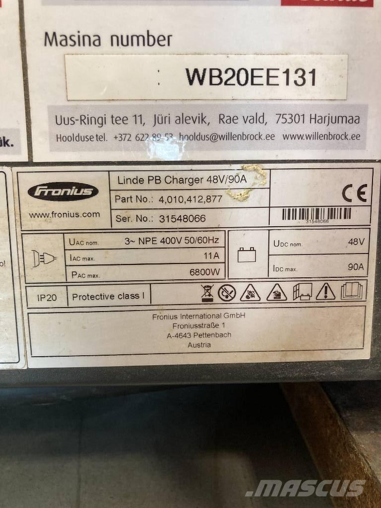 Linde E 16 P Elektritõstukid