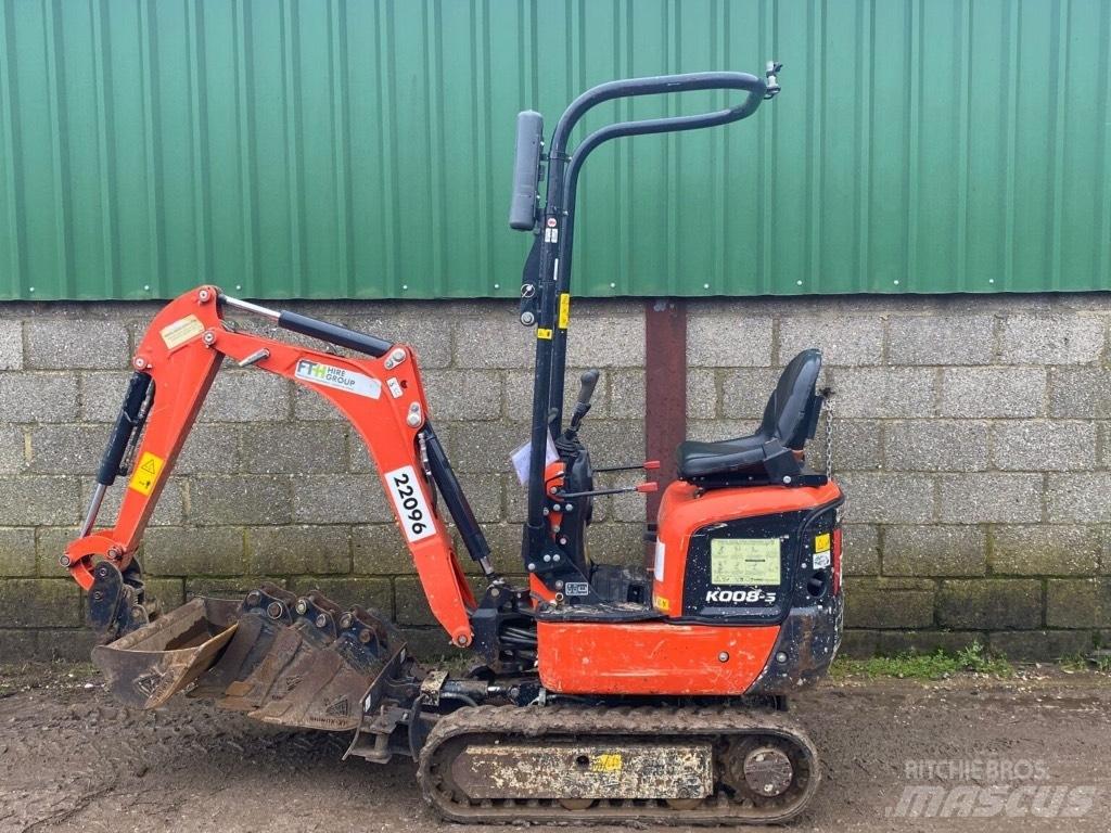 Kubota K008-5 Miniekskavaatorid < 7 t