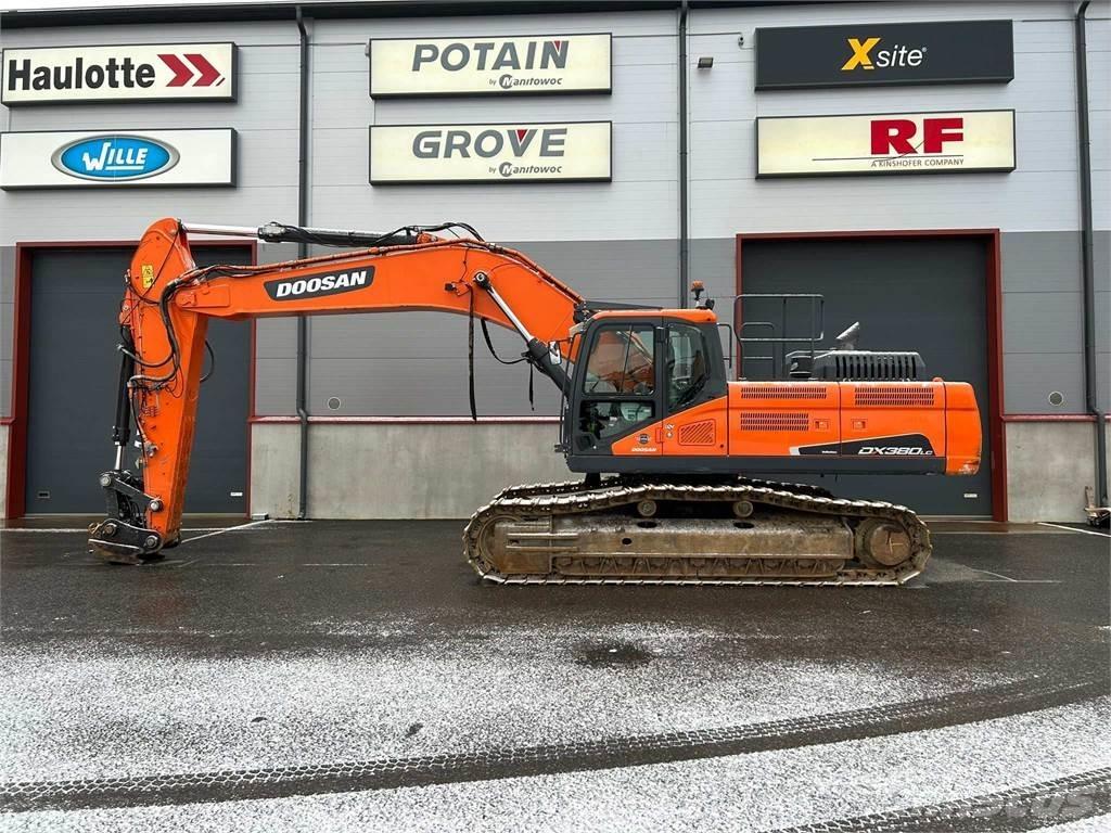 Doosan DX380LC-5 Roomikekskavaatorid