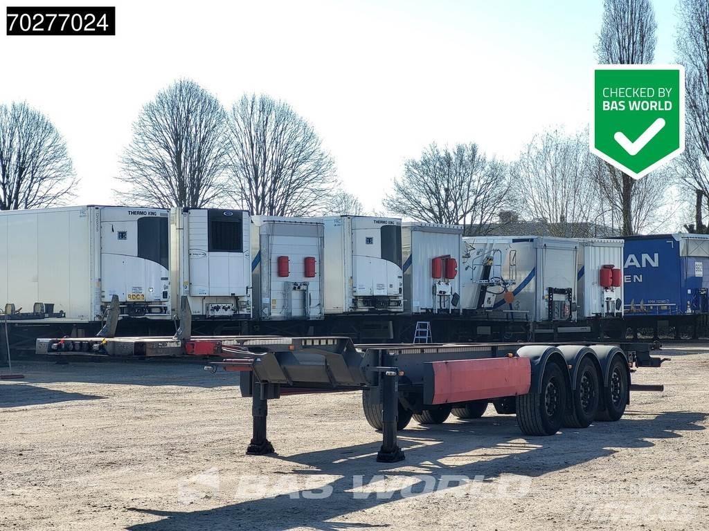Van Hool 3 axles Konteinerveo poolhaagised