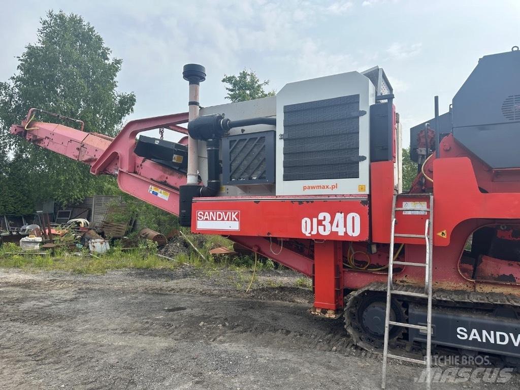 Sandvik QJ 340 Iseliikuvad purustid