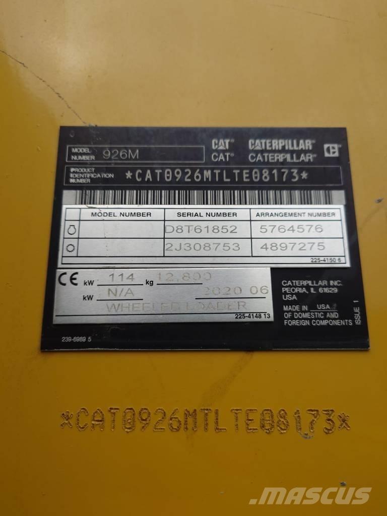 CAT 926 M Rataslaadurid