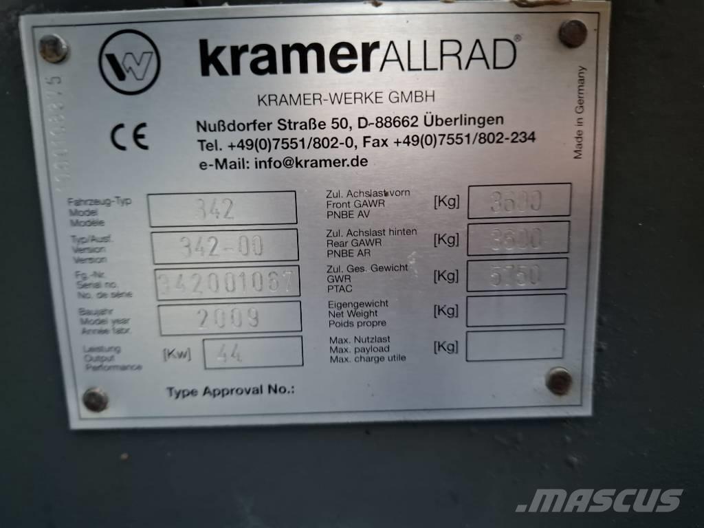Kramer 380 Rataslaadurid