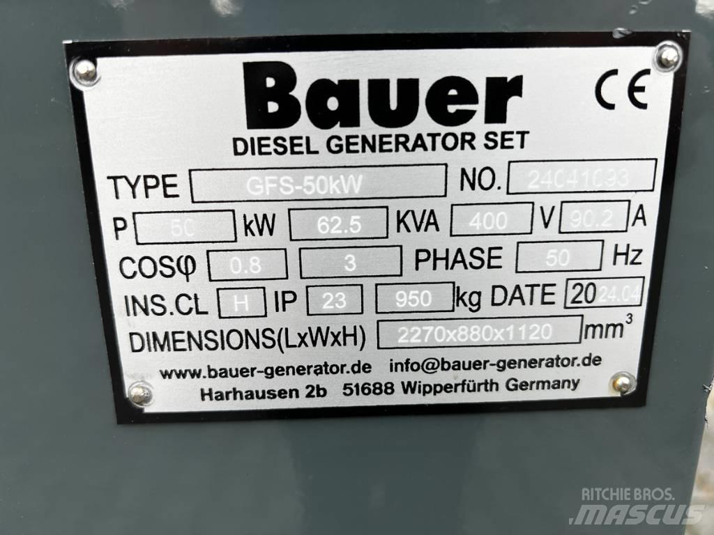 Bauer 69 KVA Diiselgeneraatorid