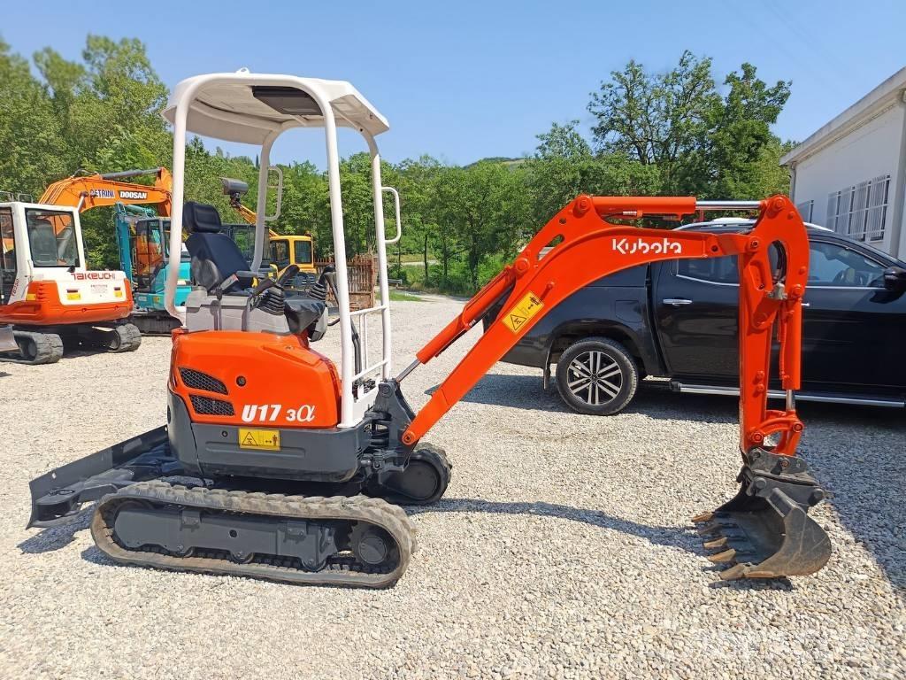 Kubota U 17-3A Miniekskavaatorid < 7 t