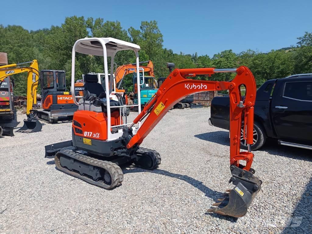 Kubota U 17-3A Miniekskavaatorid < 7 t