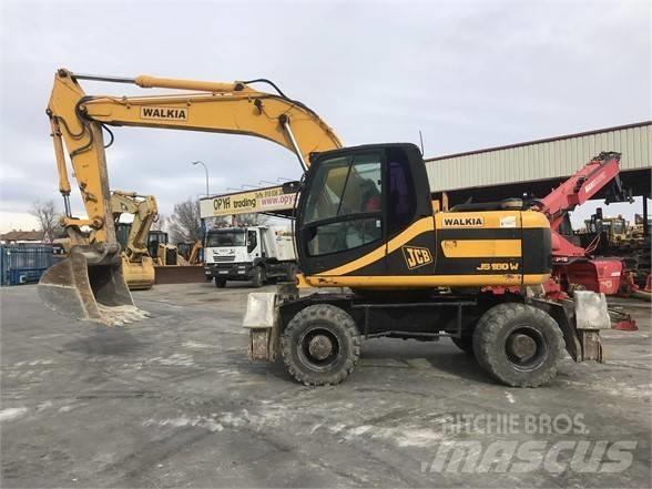 JCB JS 160 W Ratasekskavaatorid