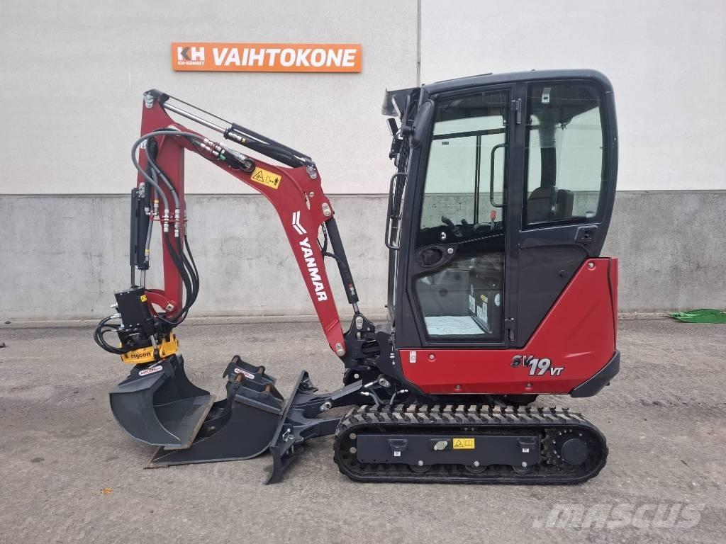 Yanmar SV 19 VT Miniekskavaatorid < 7 t