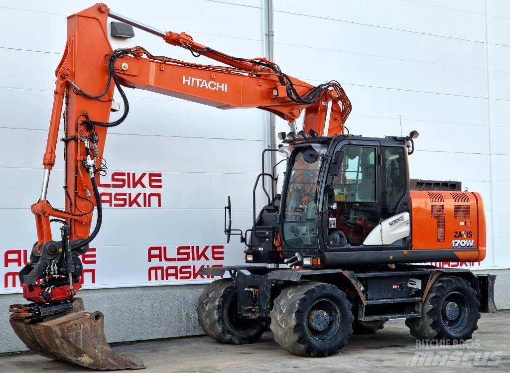 Hitachi ZX 170 W Ratasekskavaatorid
