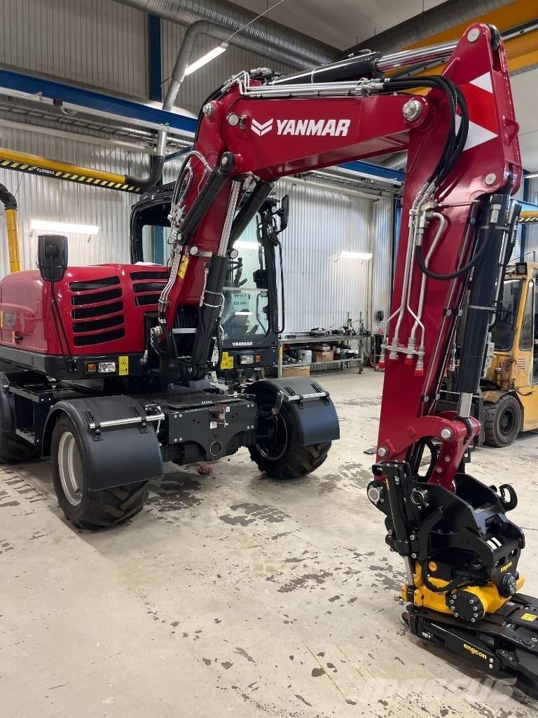 Yanmar B 95 W Ratasekskavaatorid