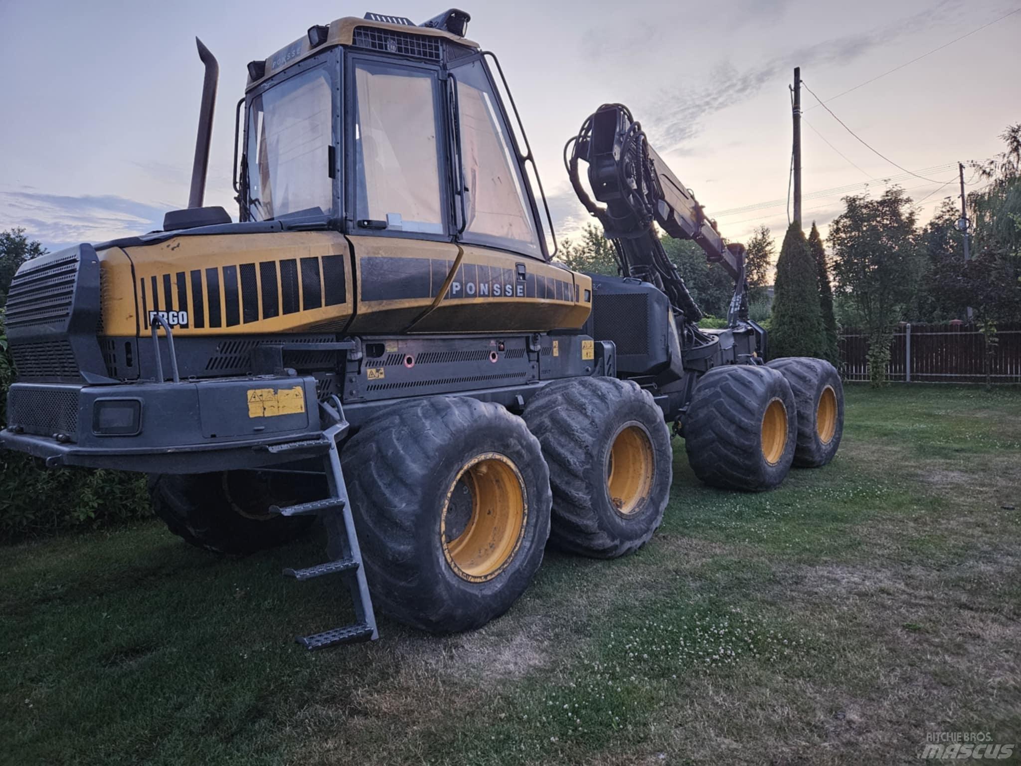 Ponsse Ergo 8W Harvesterid